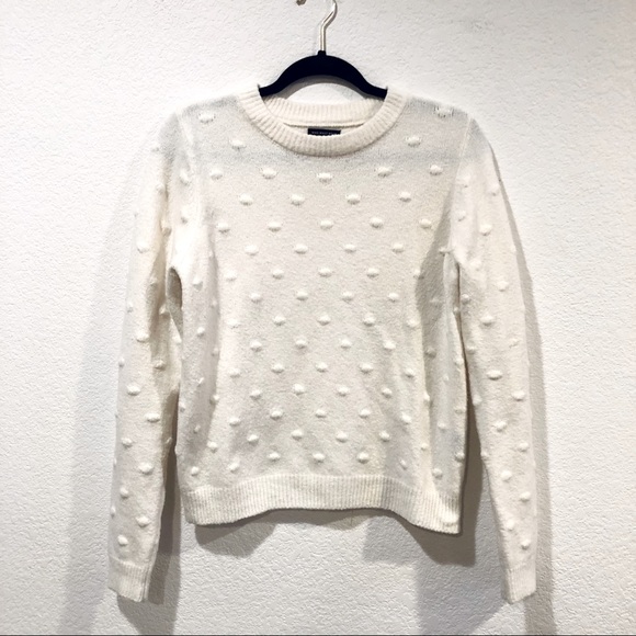 Who What Wear Sweaters - Who What Wear Textured Dot Sweater